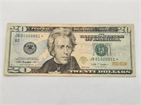 2009 $20 Star Federal Reserve Note