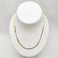 14K Gold 18" Necklace As Is