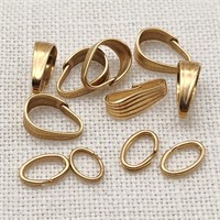 14K Gold Jewelry Parts