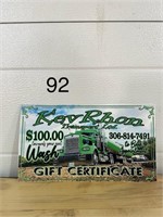 KevRohn $100.00 Gift Certificate
