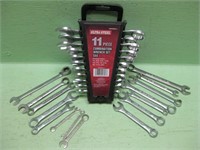 Combination Wrench Set & 15 Assorted Wrenches