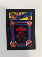 1982 Nintendo Its Better With Donkey Kong Sticker