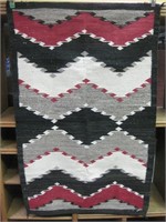 34 X 54 Navajo Rug - Some Loss / Damage Observed