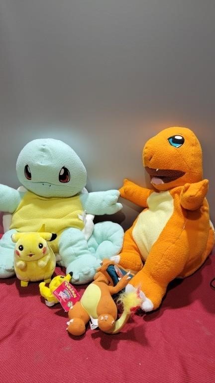 Pokemon plush collection