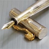 Loiminchay Qian Long 925 silver fountain pen with