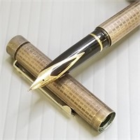 Sheaffer U.S.A. sterling silver fountain pen with