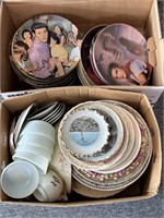 Elvis Collector Plates, Tiger Collector Plates,