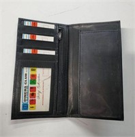 Genuine Cowhide Leather wallet Long slim