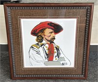Andy Warhol General Custer Framed Print 23”