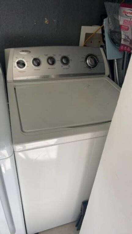 Whirlpool Top load washer, auto load sensing with