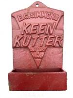 Keen Kutter Cast Iron Match Holder 6.25”