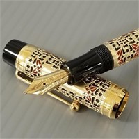 Montblanc Semiramis fountain pen with 18K gold nib