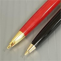 2 Montblanc Meisterstuck pencils - red and black