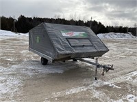 10' x 8.5' Hyland Enclosed Snowmobile Trailer