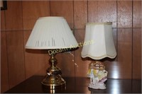 2 Small Bedside Lamps