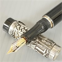 Laban Pharaoh Egyptian motif fountain pen