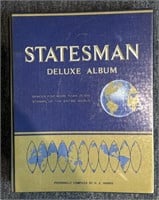 Stamp Collecting Album Statesman Deluxe Album