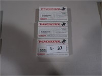 3 BOXES OF WINCHESTER AR 5.56 RIFLE CARTRIDGES
