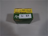 1 BOX OF REMINGTON 12 GA 3" NITRO MAGNUM SHELLS