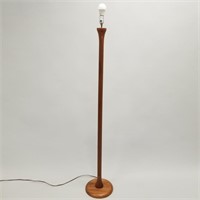 Danish teak floor lamp 60" high (no shade or harp)