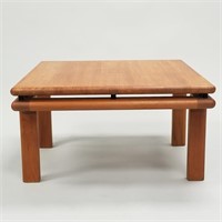 Komfort teak square table - made in Denmark: