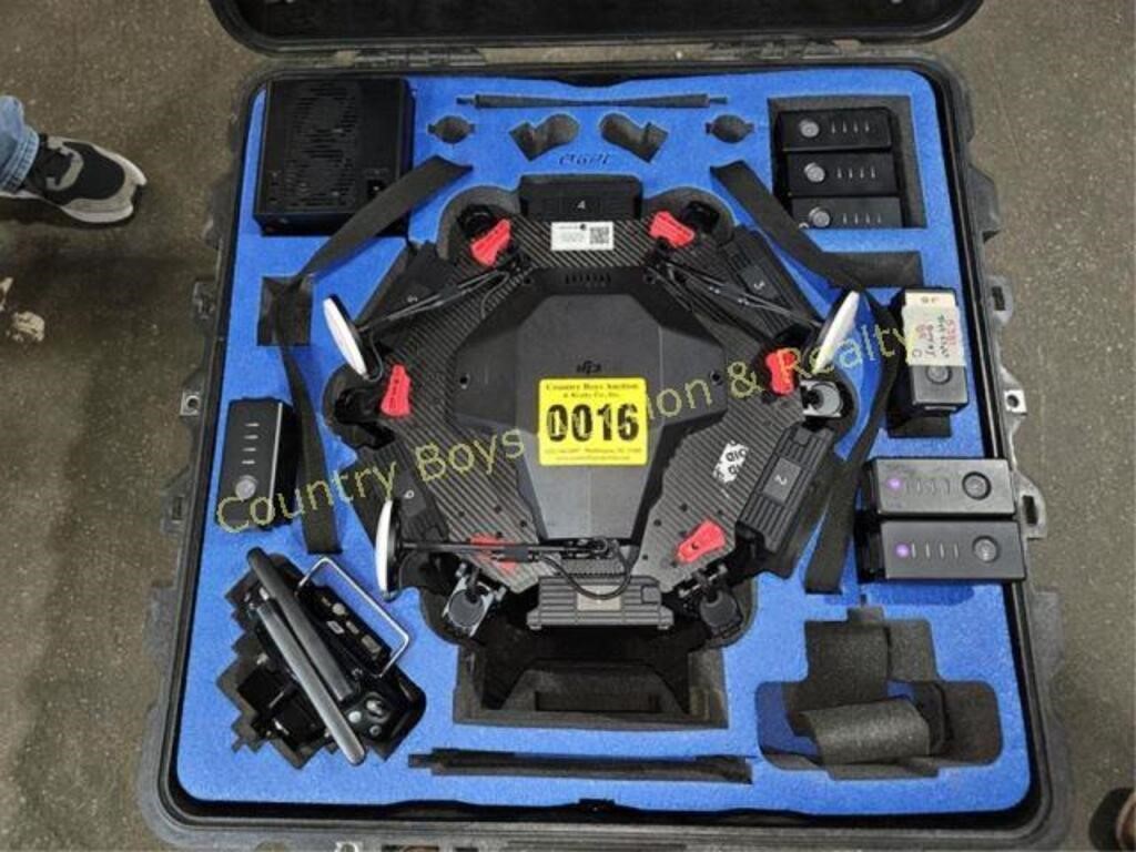 Commercial Drone Equipment Online Auction