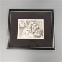 Henri Matisse framed lithograph "Le Repos du