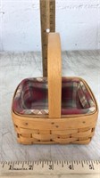 2001 Longaberger Basket w/ linear