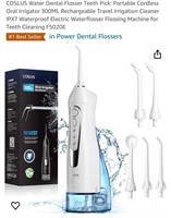 COSLUS Water Dental Flosser Teeth Pick