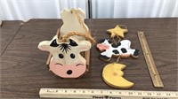 Wooden cow Items