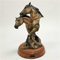 Robert Ball bronze wild horses "Nip & Tuck" 13/37