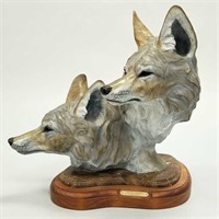 Ken Rowe bronze wolves "Desert Ghosts" 2/35 c2000