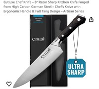 Cutluxe Chef Knife - 8" Razor Sharp Kitchen Knife