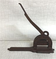 Antique Star Tobacco cutter made of cast metal