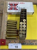 Winchester bullets 45-70 Gov’t 15 spent, 4 live