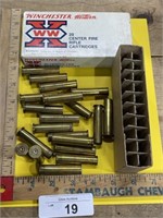 (20) spent Winchester bullets 45-70 Gov’t