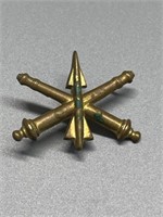 US Army Air Defense Pin Vanguard NY Brass