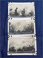 WW1 Military Real war photo 9/2/1918 SMOKE CLOUD