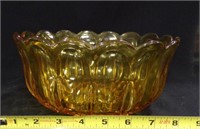Vintage Honeygold Amber Bowl