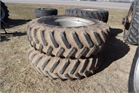 Firestone Tractor Tires on 16 in Rim