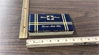 Metal Blue Cross First Aid Kit(empty box)