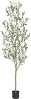 4B--- Faux Olive Tree 6ft,Olive Trees Artificial I