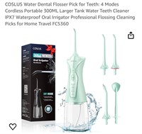 COSLUS Water Dental Flosser Pick for Teeth