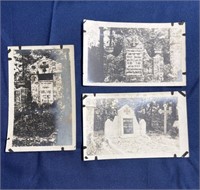 German Graves real photo postcard lot no writing