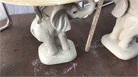 Matching Elephant side tables