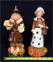 (2) Home Interiors Thanksgiving Candle Holder