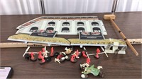 Vintage 60’s Gotham Electric Football game pieces