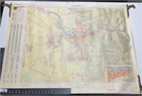 Old map of HEIDELBERG 1972 German military city