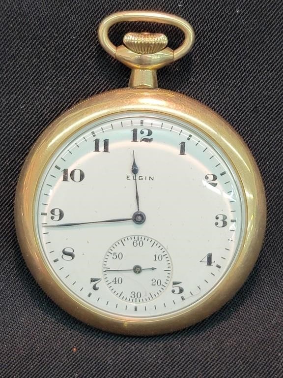 Antique Elgin 15 Jewel Pocket Watch