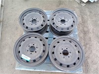 (4) Ford F-150 6-Bolt Steel Rims